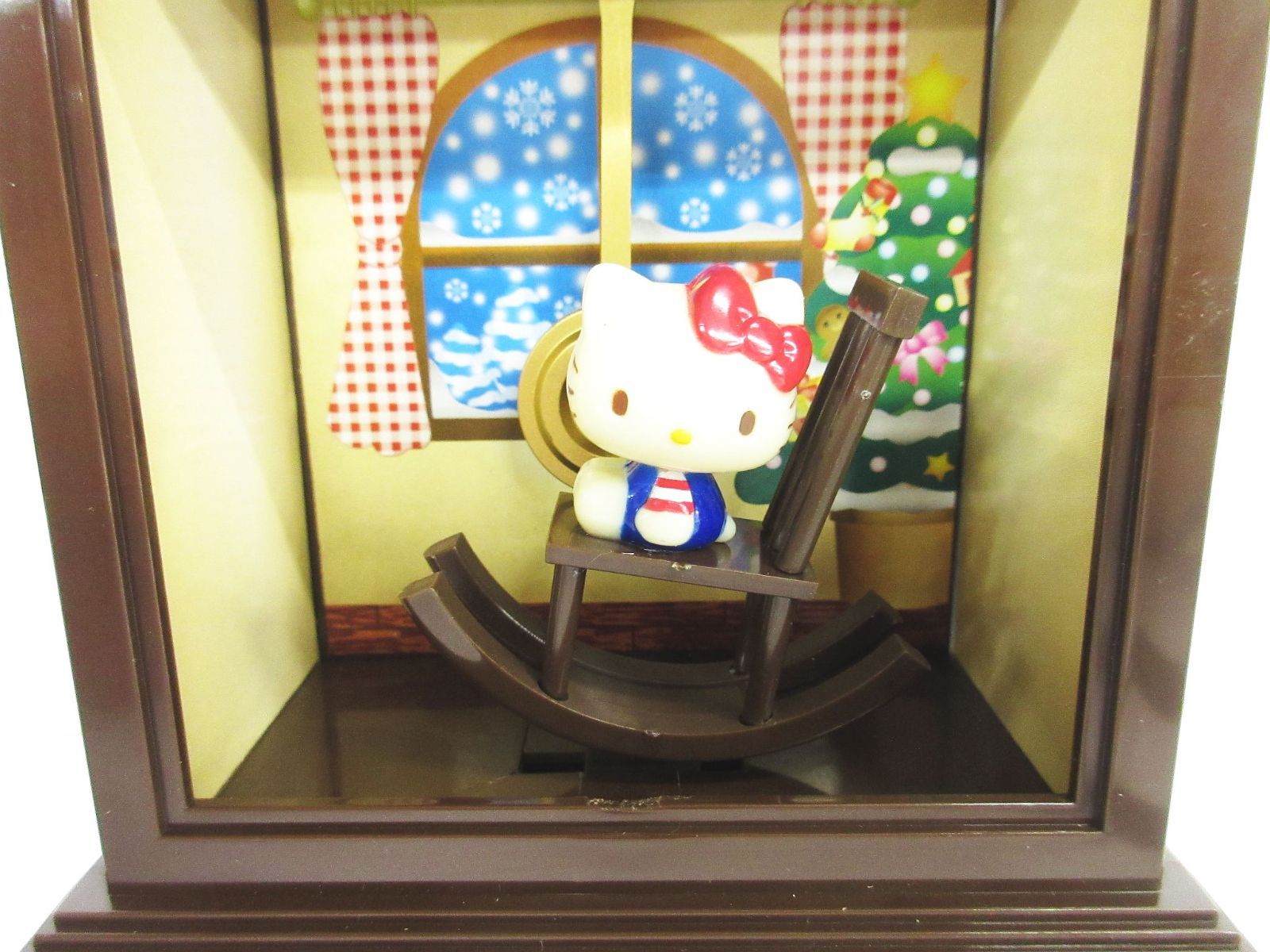ハローキティの古時計パート2 Sanrio サンリオ 振り子時計 単三乾電池