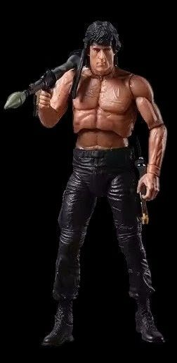 ☆未使用 ランボー アクション フィギュア 約16cm RAMBO シルベスター