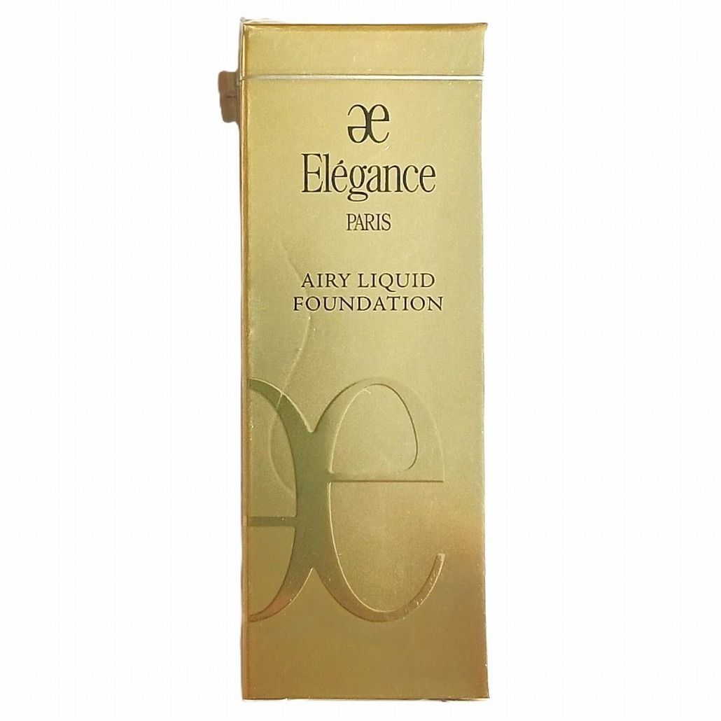 エレガンス エアリー リクイッド ファンデーション　30ml　IV302　SPF25　PA++　ELEGANCE　フィルム付き