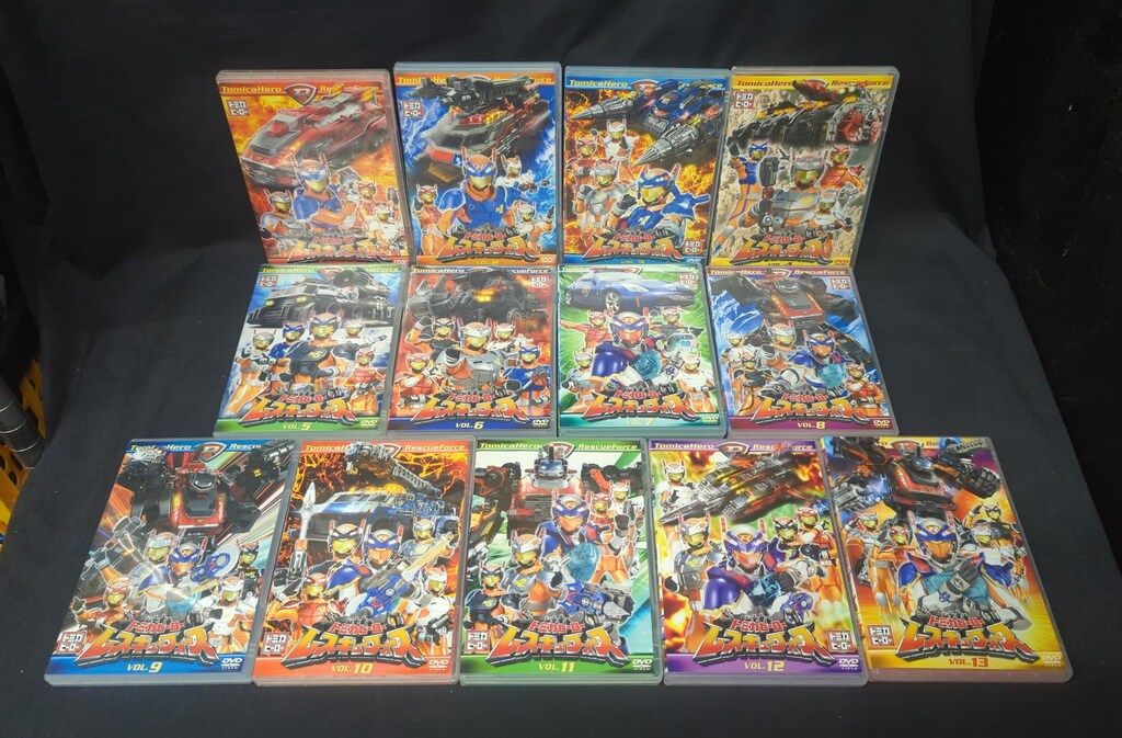 特撮DVD トミカヒーロー レスキューフォース 通常版 全13巻セット