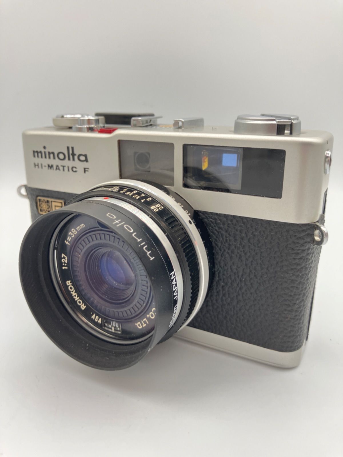 □ MINOLTA ミノルタ HI-MATIC F フィルムカメラ - メルカリ