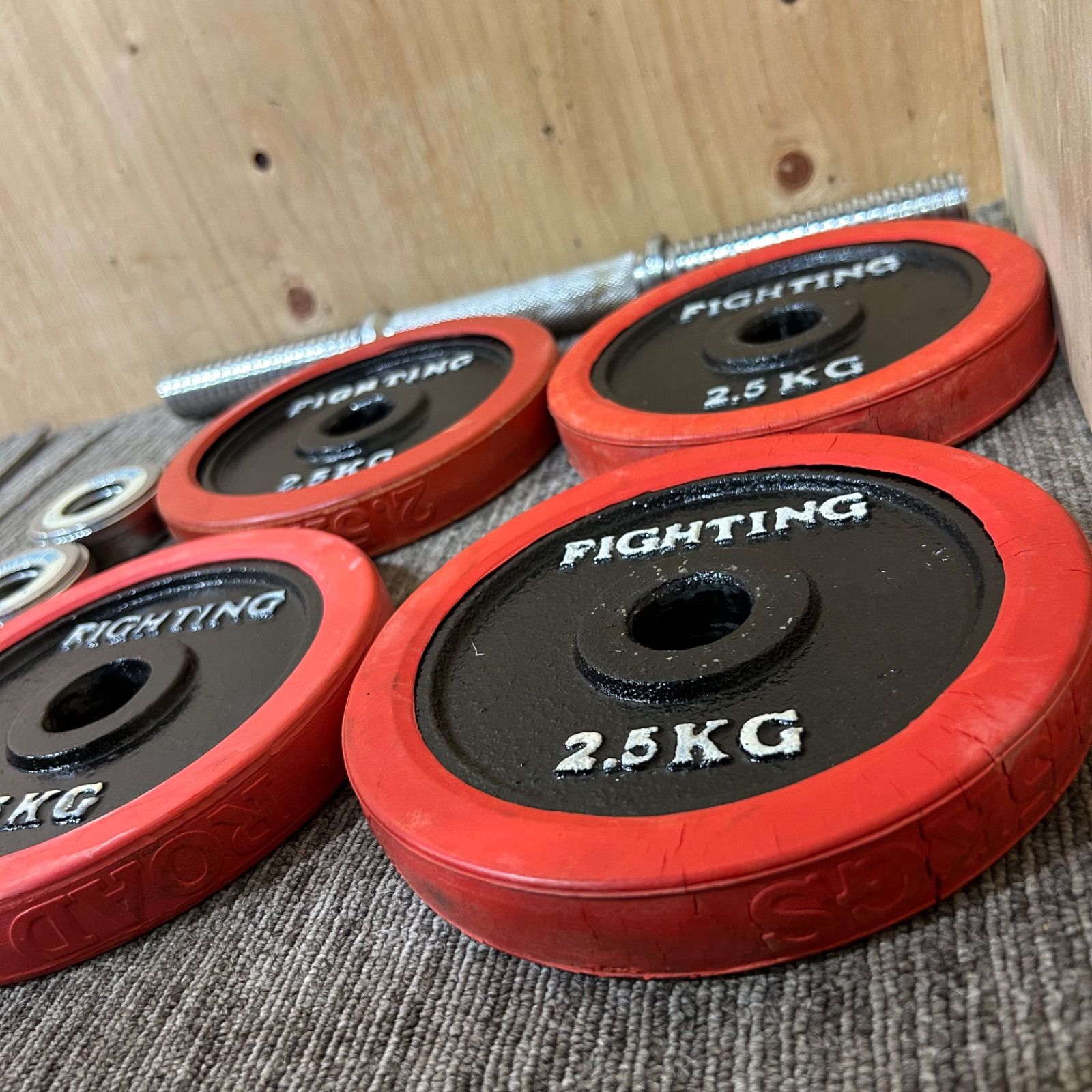 SGM】FightingRoad ダンベルセット 2,5×4 - メルカリ