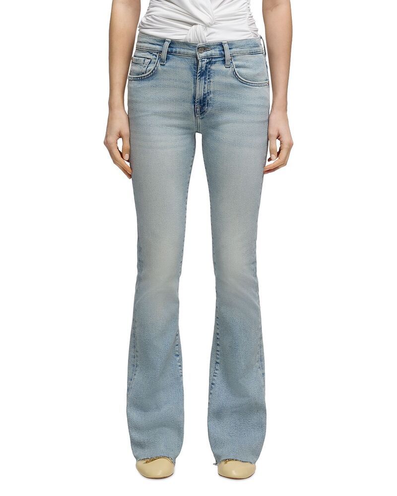 セブンフォーオールマンカインド レディース ボトムス デニムパンツ ブーツカット ブーツ ジーンズ 7 For All Mankind Tailorless High Rise Bootcut Jea