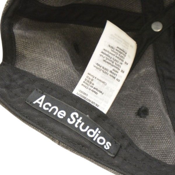 ACNE STUDIOS アクネストゥディオズ フェイスパッチキャップ FA-UX