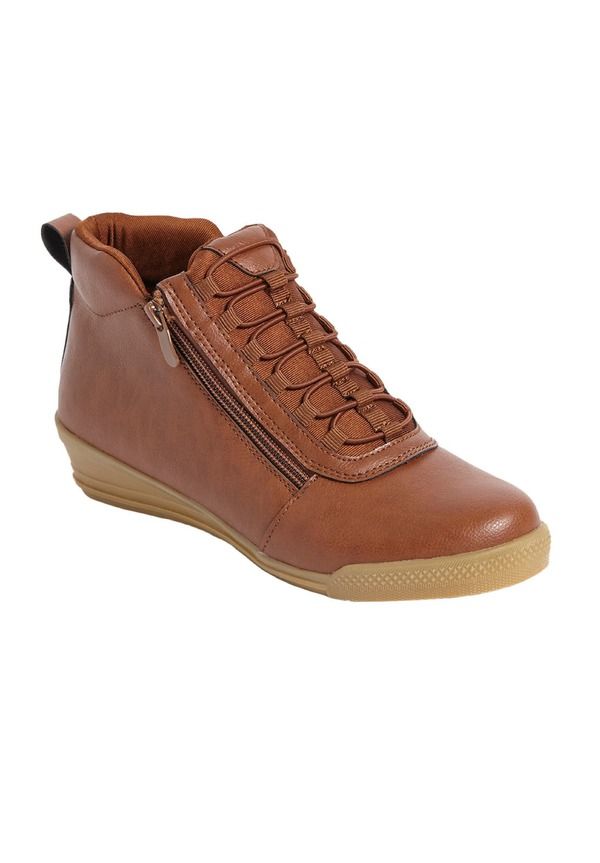コンフォートビュー レディース シューズ スニーカー Comfortview Cv Sport Farisneaker Cognac
