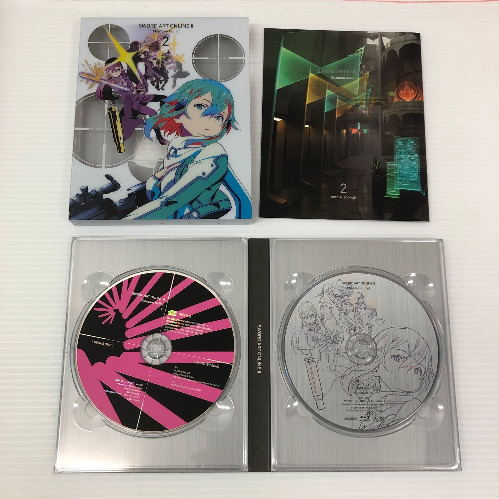 △ ソードアート・オンライン2 ファントム・バレット Blu-ray BOX 中古