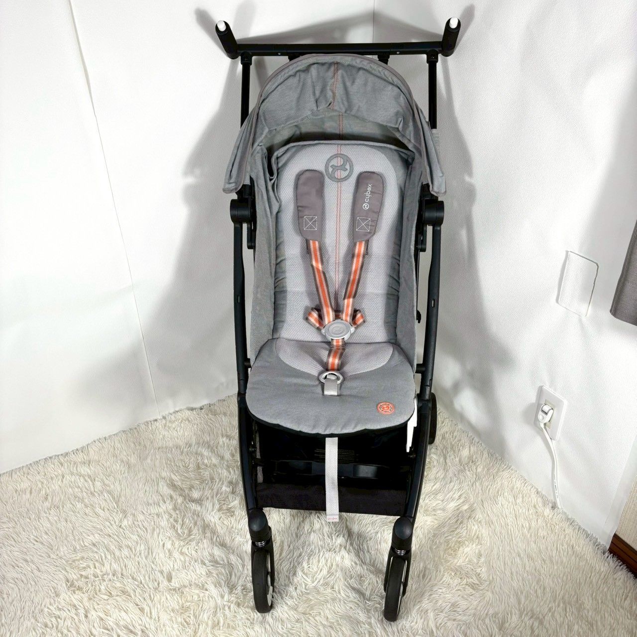 サイベックス ベビーカー グレー Cybex 折りたたみベビーカー グレー