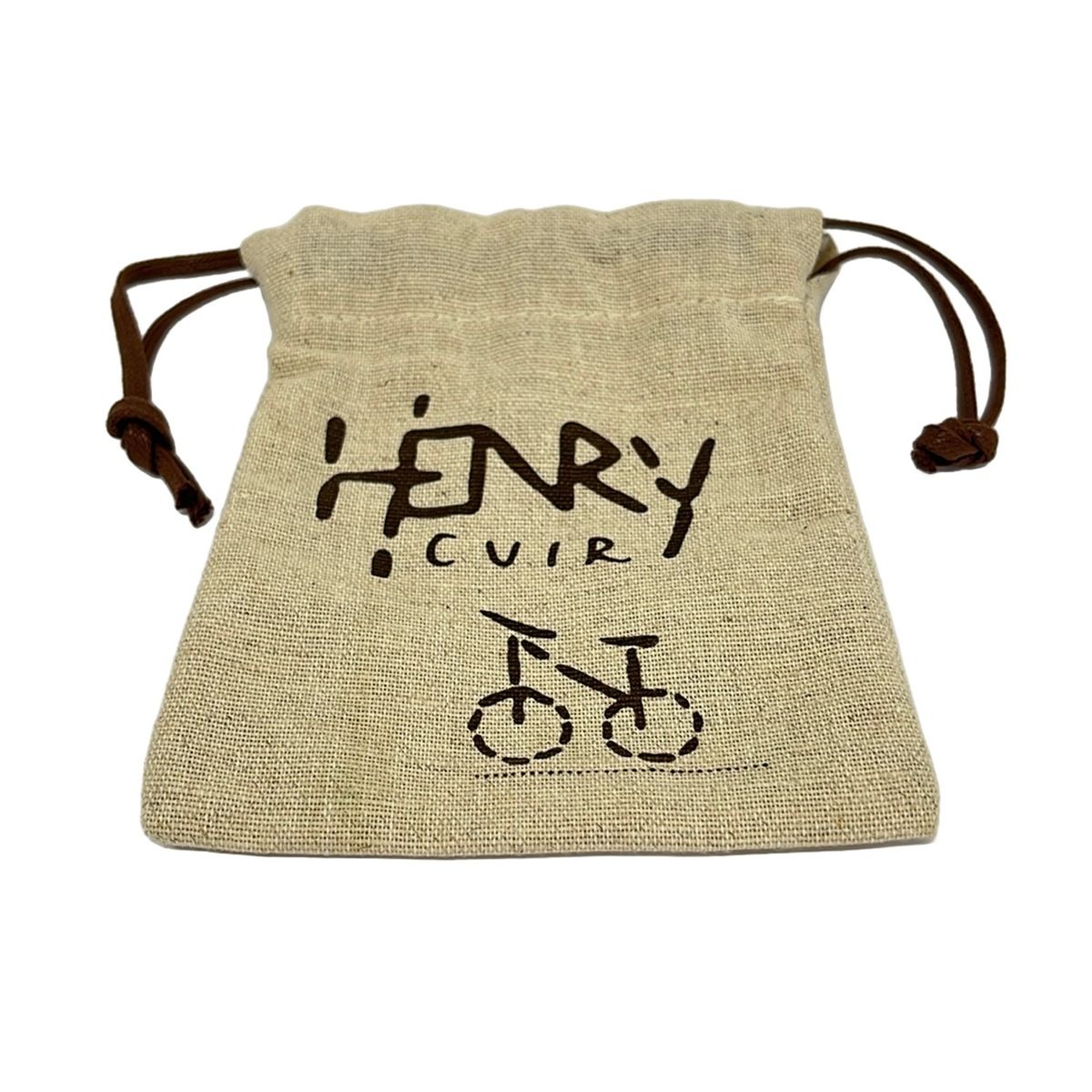 Henry cuir アンリークイール ブレスレット ネックレス HENRY CUIR(アンリークイール) ネックレス美品 - レザー ダーク