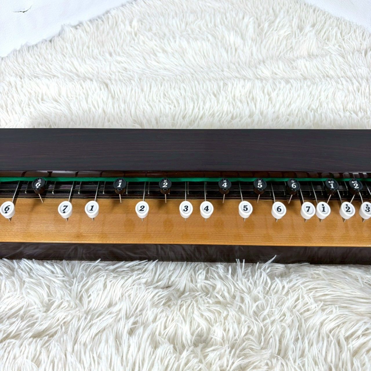 良品】高級 大正琴 菊八重 F28RP ふそう楽器製作所 ハードケース付き