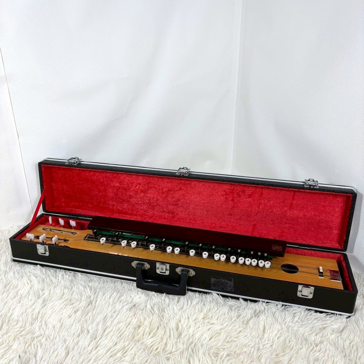 良品】高級 大正琴 菊八重 F28RP ふそう楽器製作所 ハードケース付き