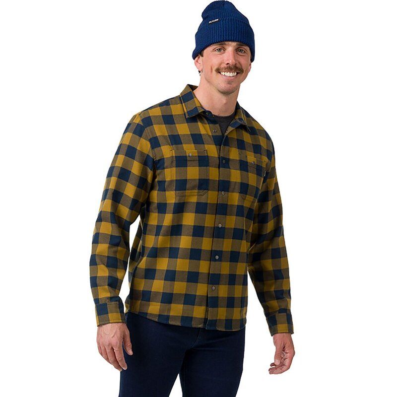 フライロー メンズ トップス シャツ ウール Flylow Porter Wool Shirt Mens RyeAbyss Plaid チェック 17,745円