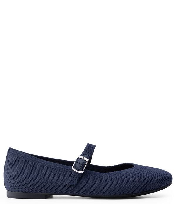 ミートゥー レディース シューズ パンプス メッシュ Me Too Serenity Mesh Mary Jane Ballet Flats Navy ネイビー