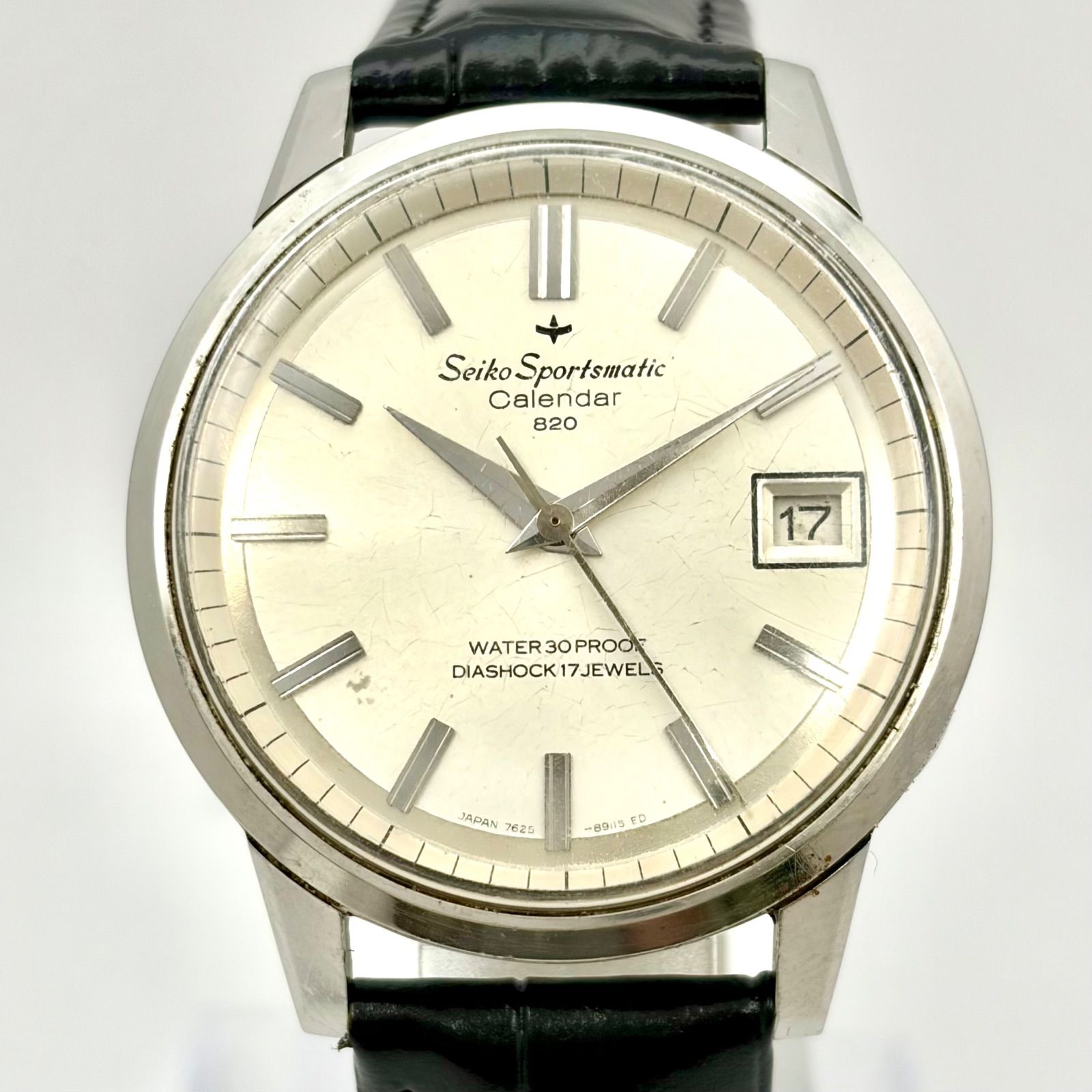 稼働】Seiko Sportsmatic calendar 820 セイコー スポーツマチック 