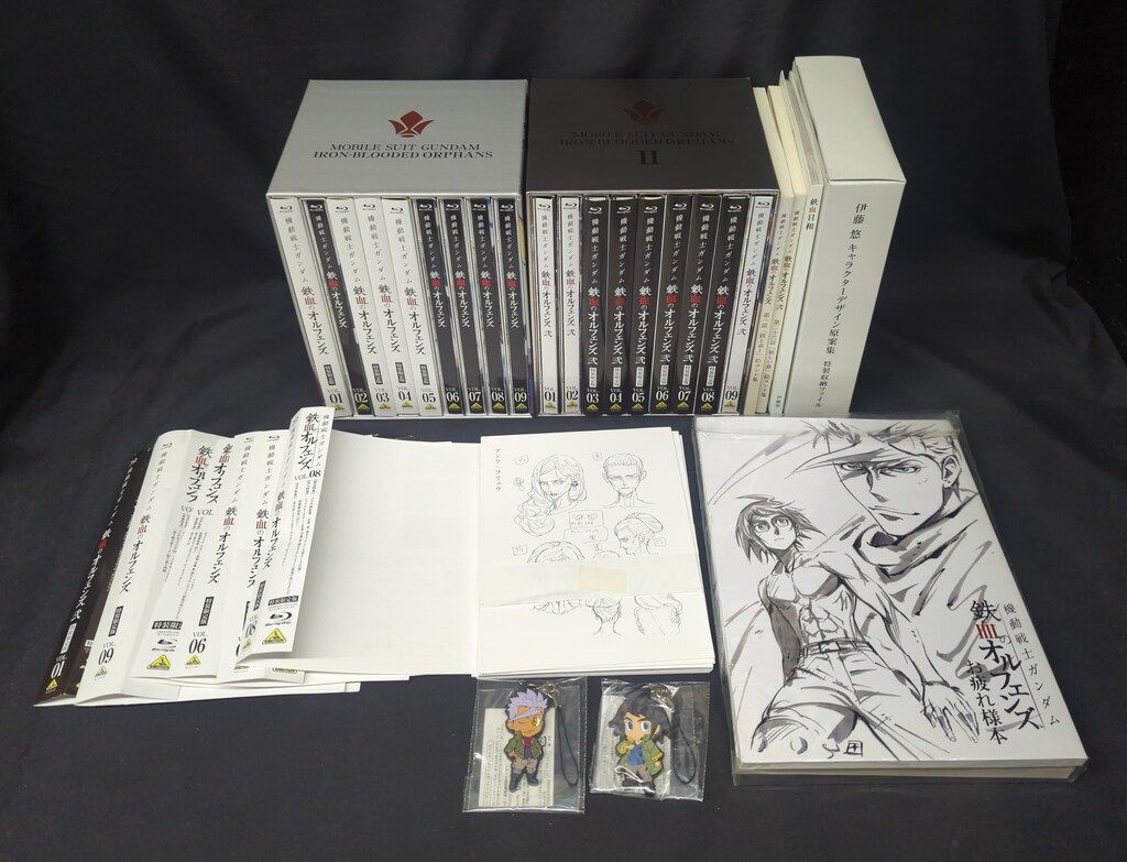アニメBlu-ray 機動戦士ガンダム 鉄血のオルフェンズ 1・2期 特装限定版全18巻 セット 26,527円