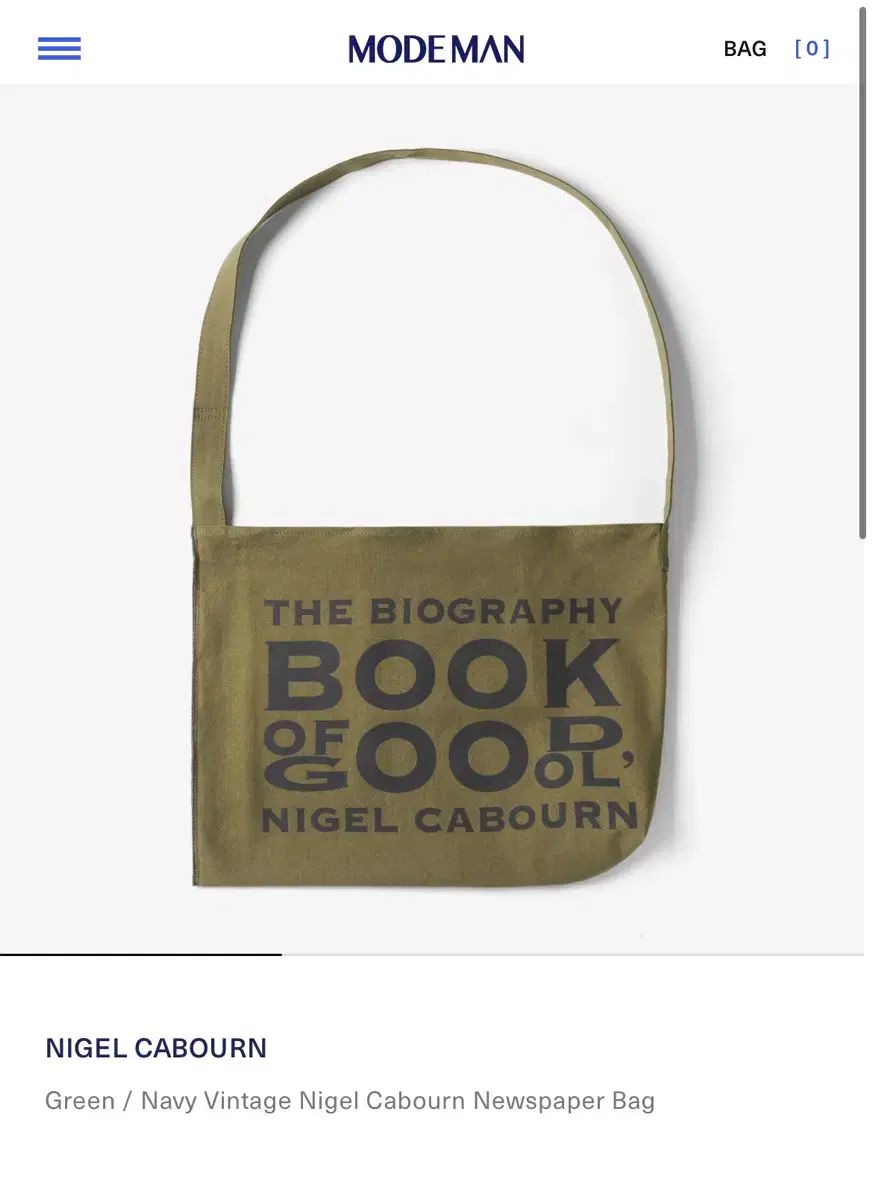 ニュースペーパーバッグ ⁄ BAG Nigel ナイジェル・ケーボンWOMAN 