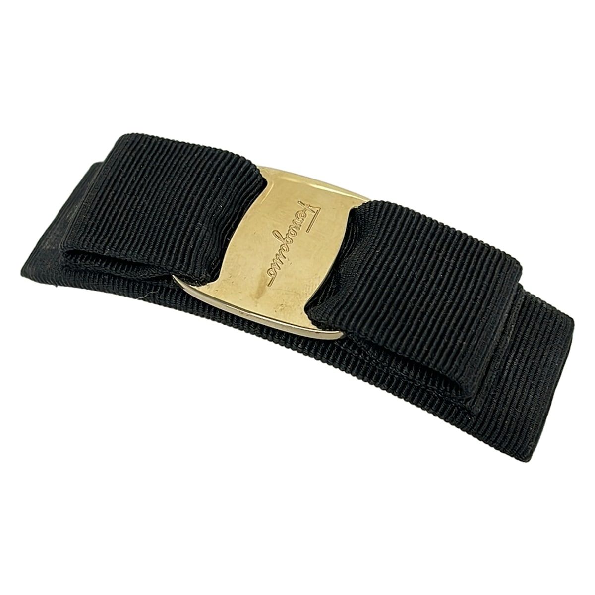 FERRAGAMO/SalvatoreFerragamo(サルバトーレフェラガモ) バレッタ美品