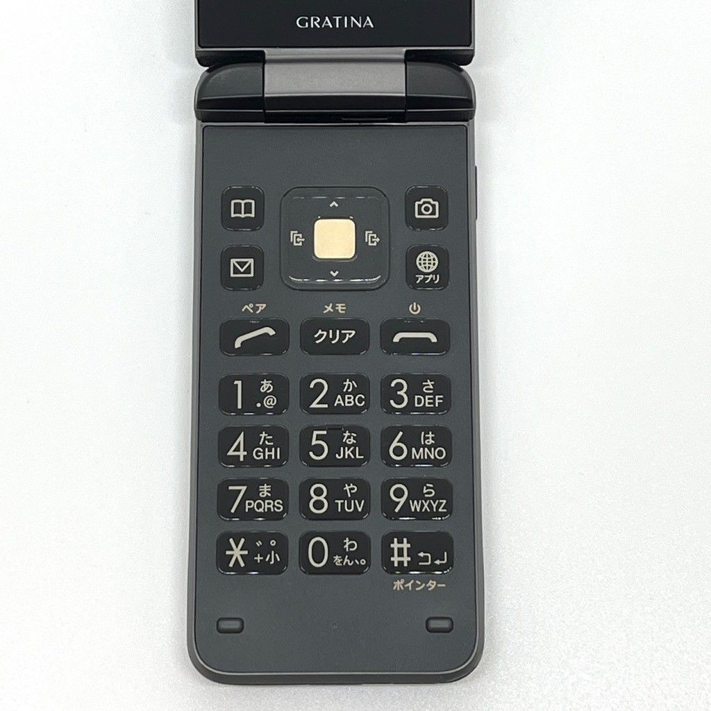 GRATINA KYF39 墨 ブラック au SIMロック解除済 - メルカリ