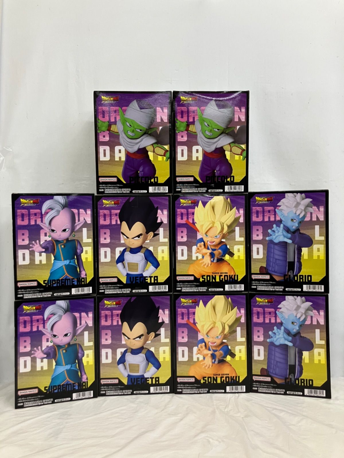 未開封 ドラゴンボールDAIMA パネル付きフィギュア ピッコロ ミニ 他 5