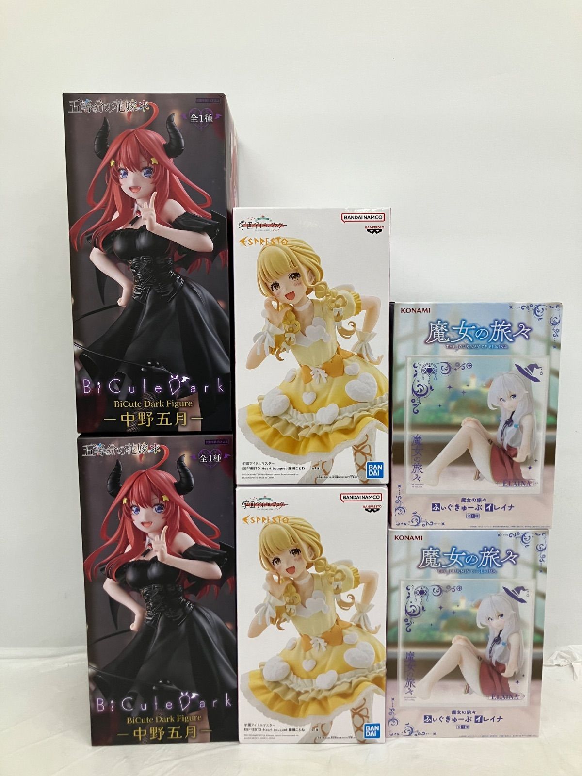 未開封 美少女 フィギュア まとめ 五等分の花嫁 他 3種6個セット