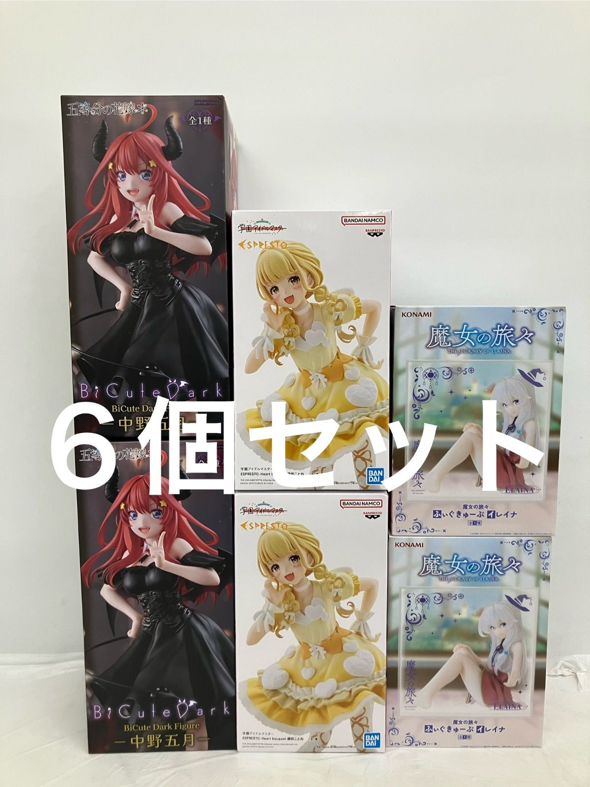 未開封 美少女 フィギュア まとめ 五等分の花嫁 他 3種6個セット