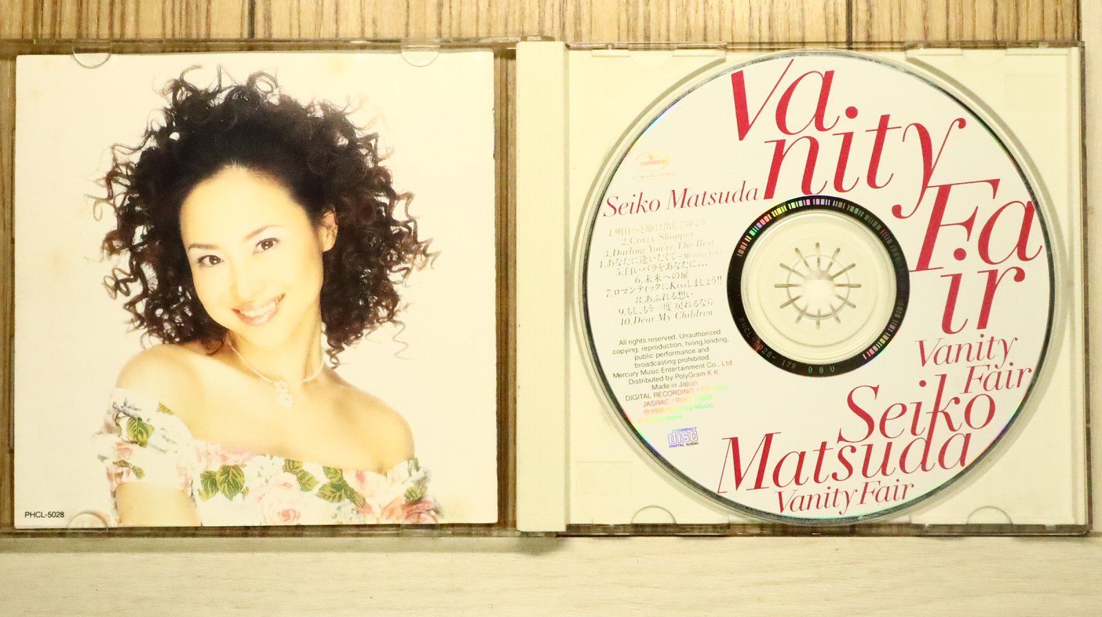 国内盤CD☆松田聖子/Seiko Matsuda□ Vanity Fair 【PHCL5028