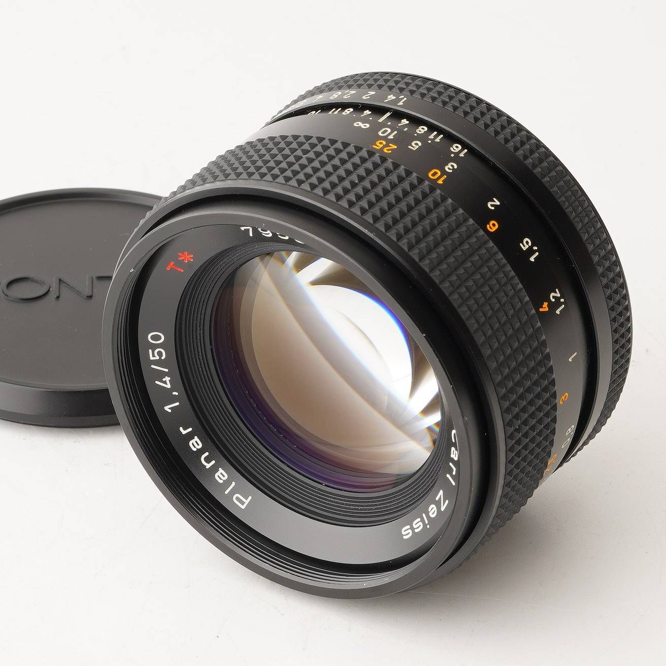 コンタックス Contax カールツァイス Carl Zeiss Planar 50mm F1.4 T* MMJ C/Y ヤシカ マウント