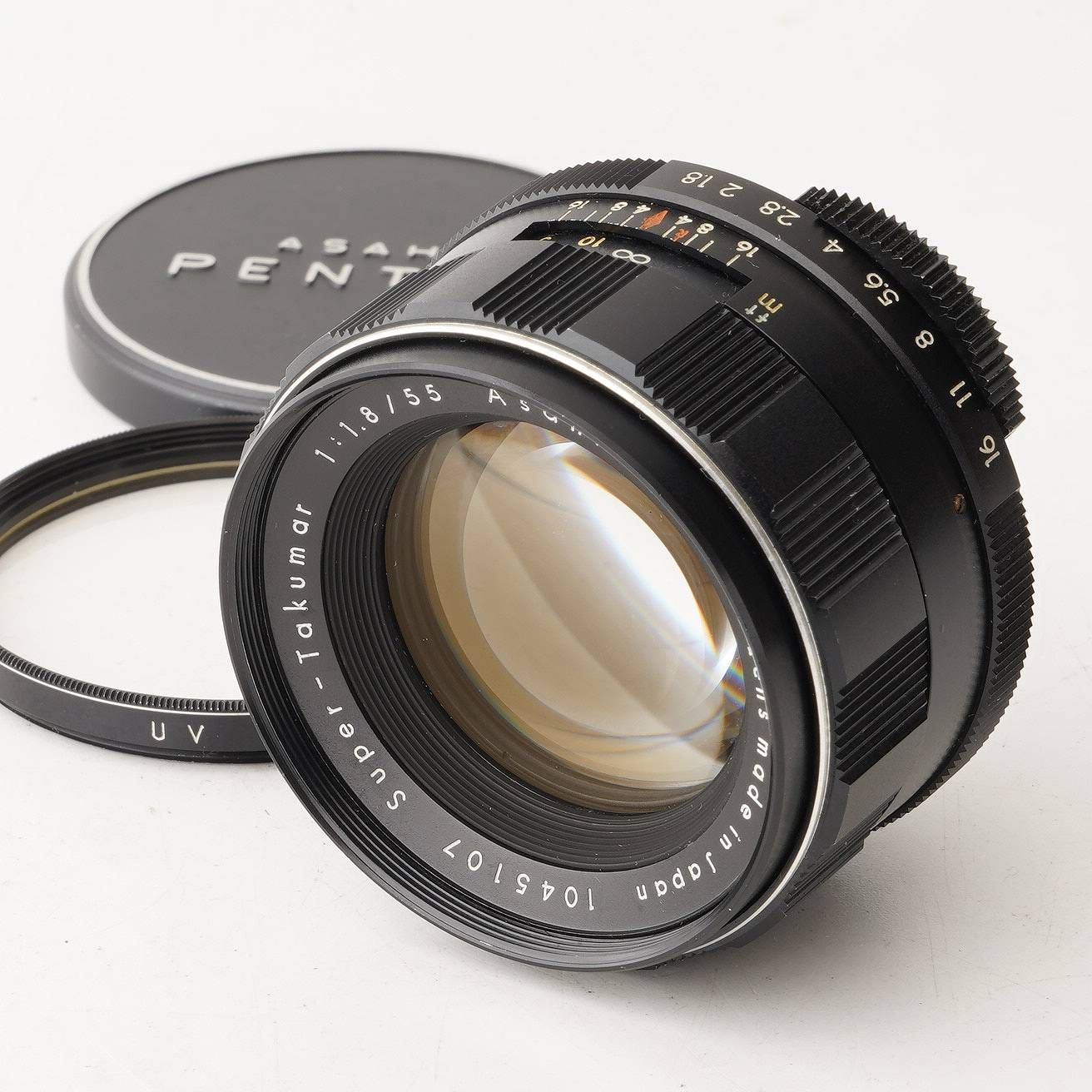 ペンタックス Pentax Asahi スーパータクマー Super Takumar 55mm F1.8 初期型 M42 マウント