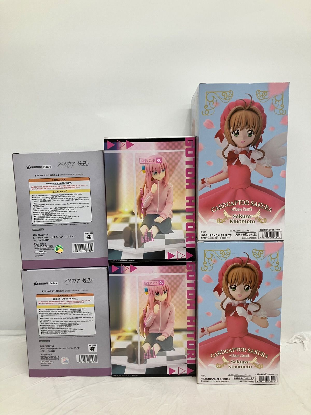 未開封 美少女 フィギュア まとめ アークナイツ 他 フィギュア 3種6個