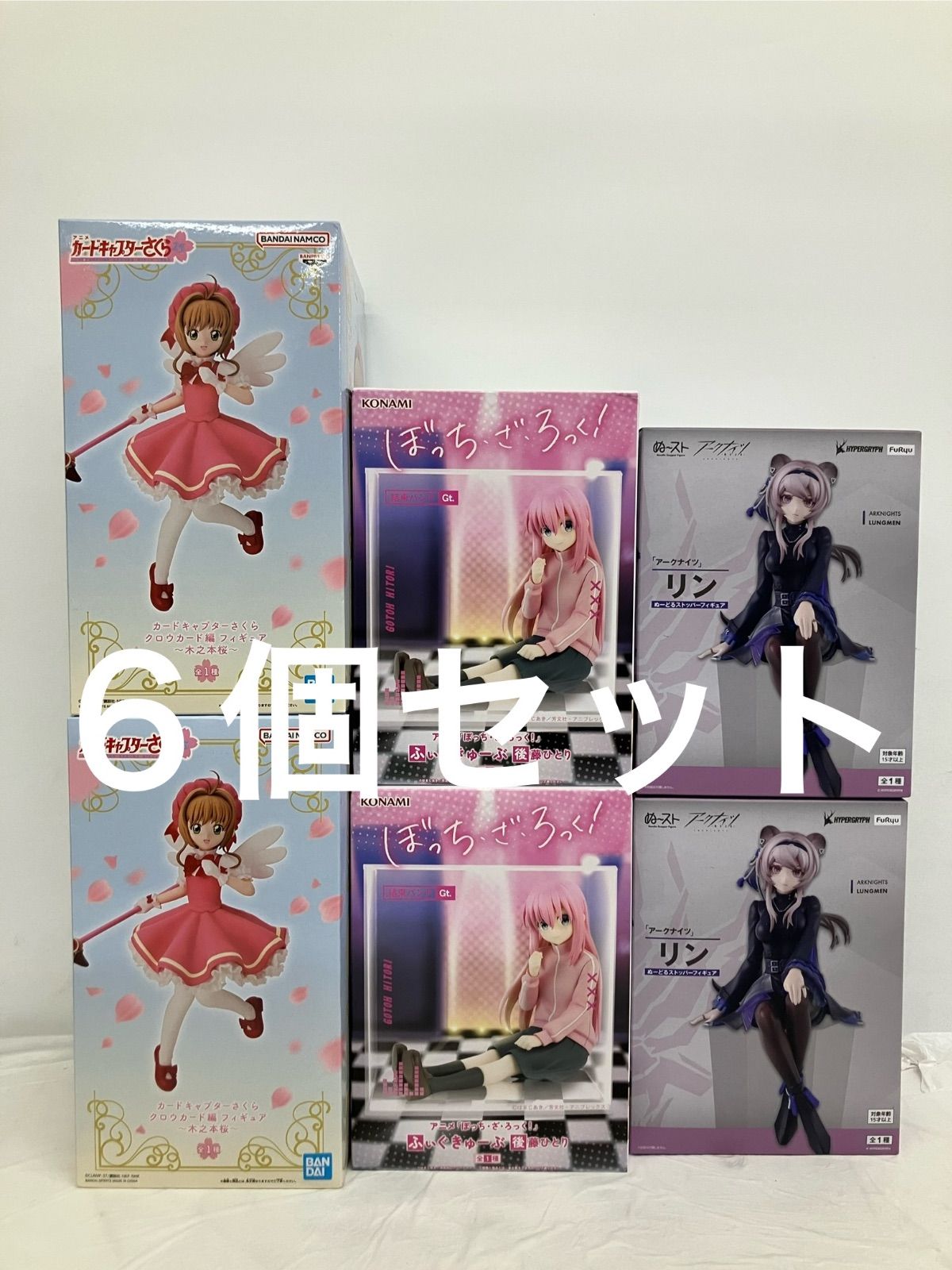 未開封 美少女 フィギュア まとめ アークナイツ 他 フィギュア 3種6個