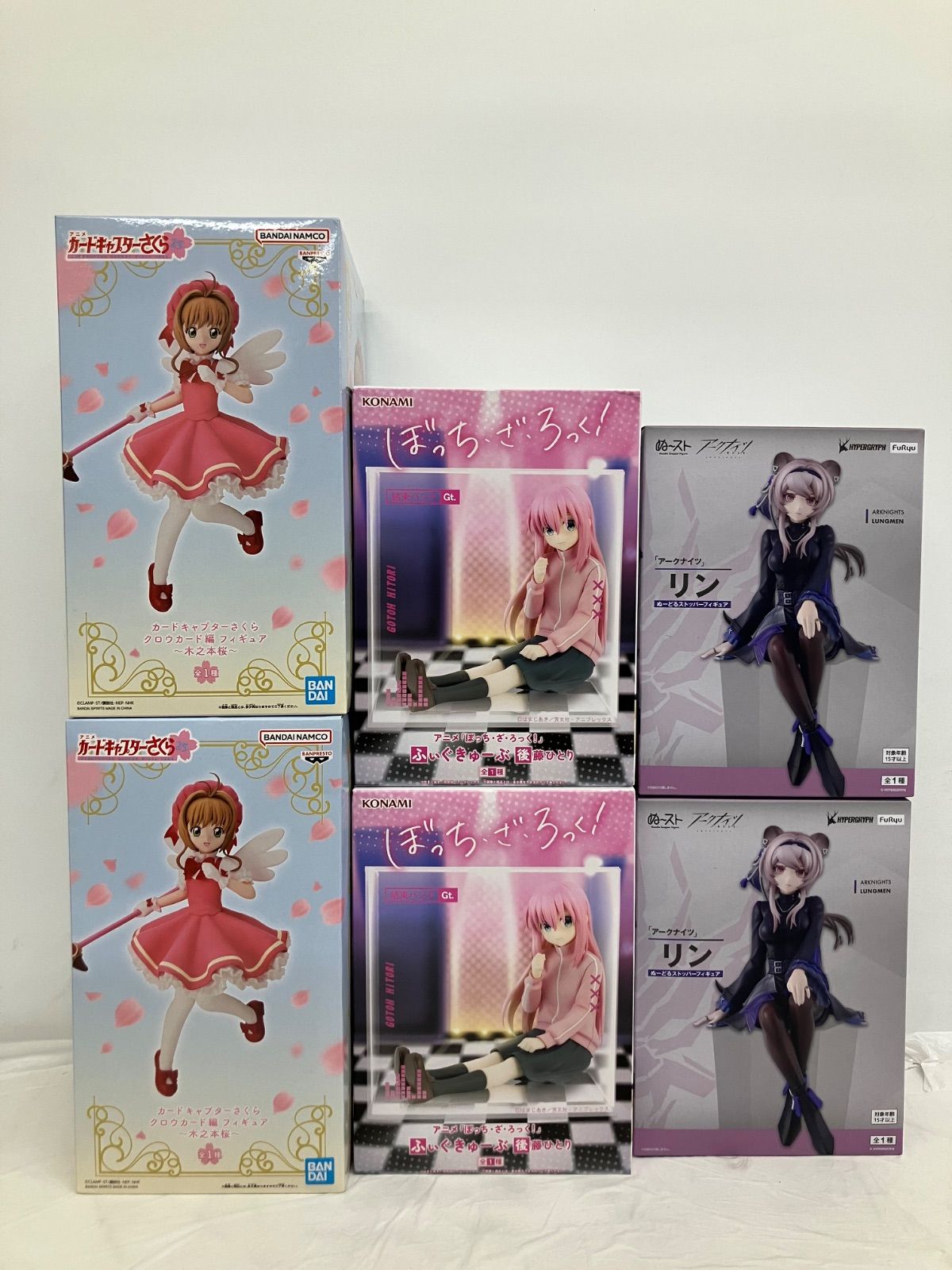 未開封 美少女 フィギュア まとめ アークナイツ 他 フィギュア 3種6個