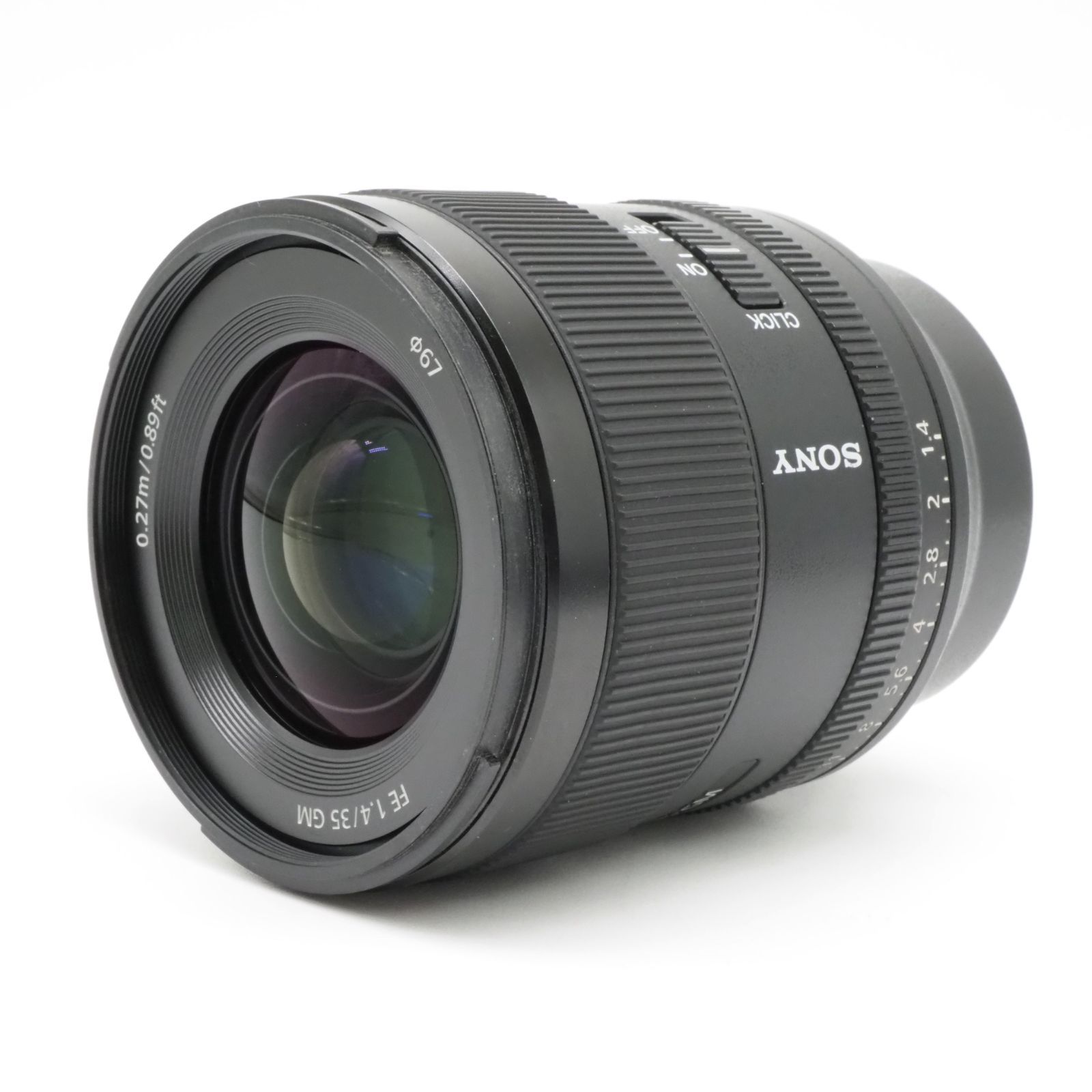 SONY SEL35F14GM FE 35mm F1.4 GM G Master 純正レンズ 広角単焦点レンズ フルサイズ