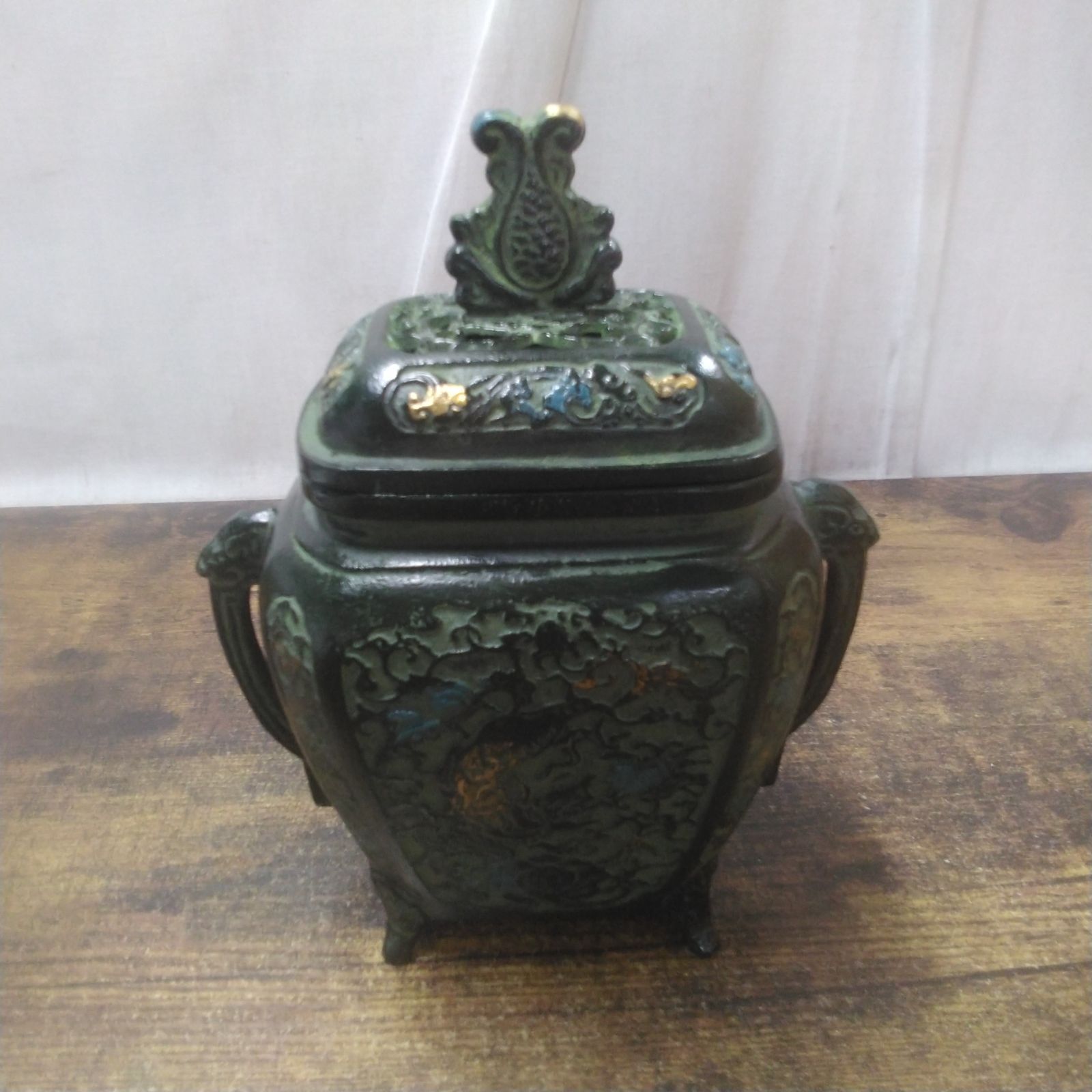 香炉 銅製 香炉 未使用品 箱付 長期保管品 Z494 - メルカリ