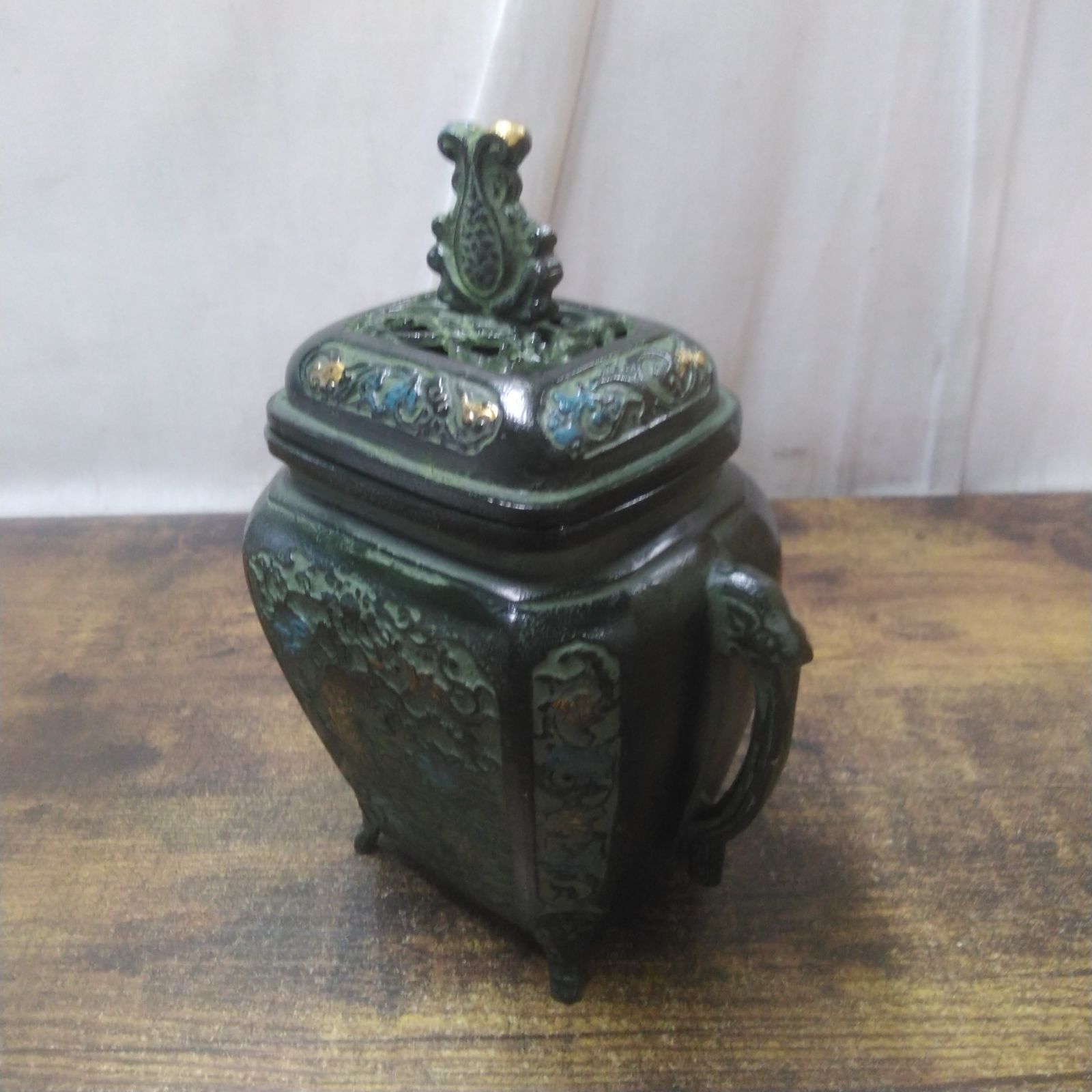 香炉 銅製 香炉 未使用品 箱付 長期保管品 Z494 - メルカリ