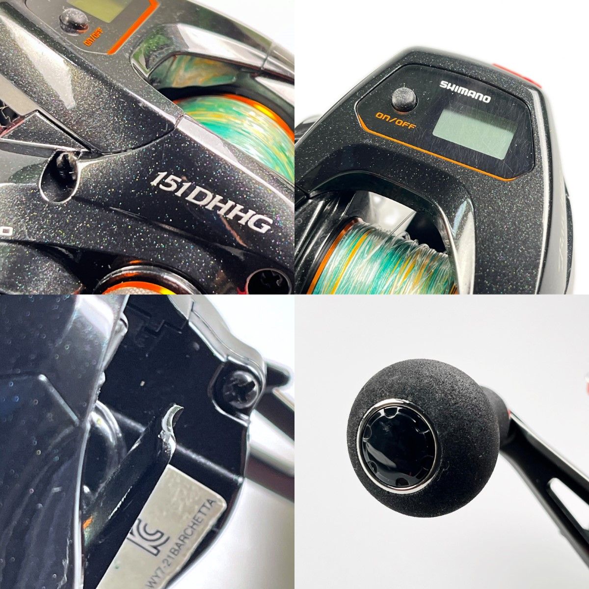 SHIMANO シマノ 21バルケッタ 151DHHG 左ハンドル 042750 - メルカリ