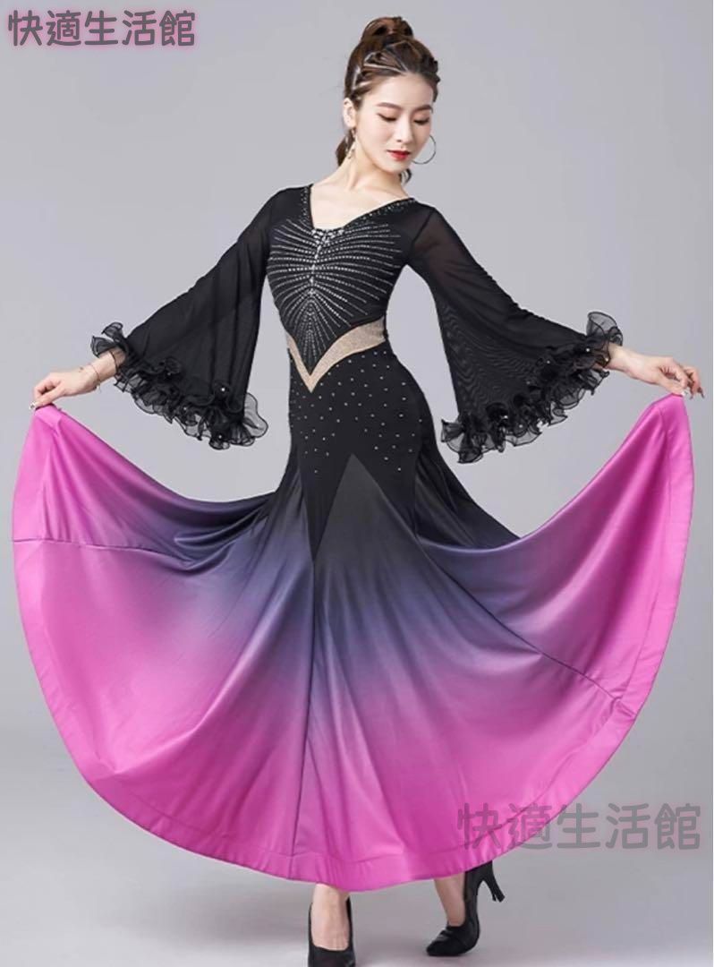 人気商品 ストーン輝くワンピース 練習着に最適 発表会やカジュアルな競技会にも！ lf708