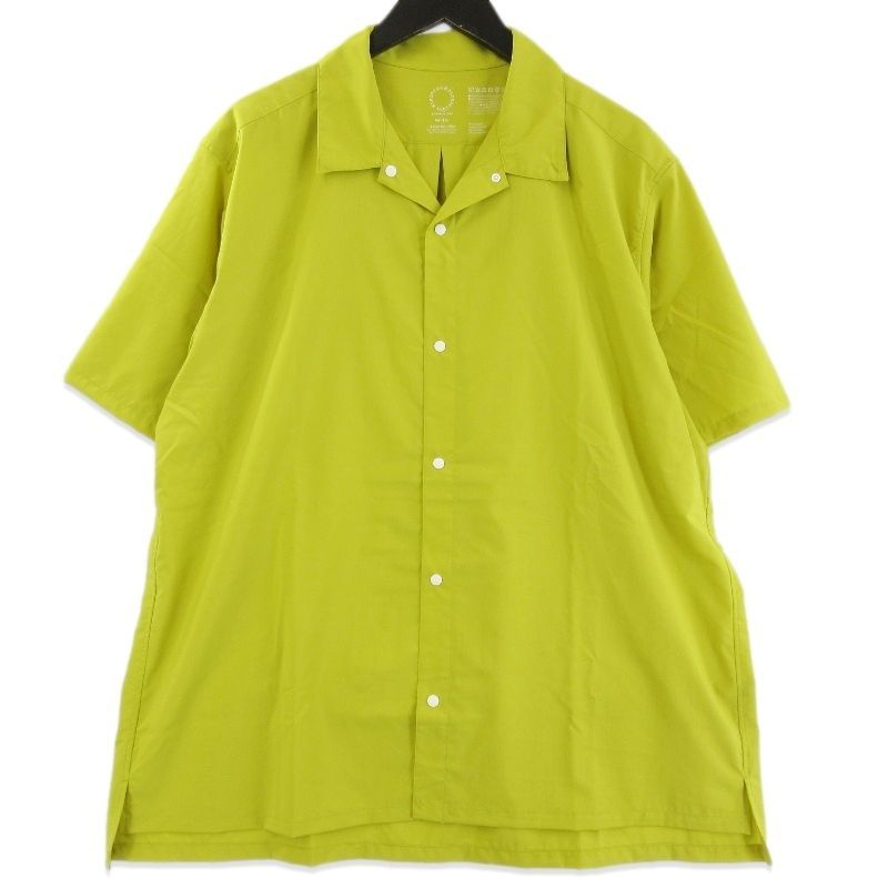 未使用 山と道 ヤマトミチ UL Short Sleeve Shirt M's 2026年 半袖シャツ ウルトラ ショートスリーブシャツ Lemon Grass XL 71016247