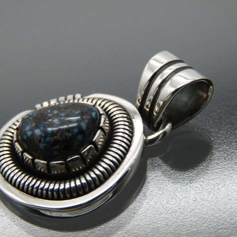 美品 Will Vandever ナバホ族 ペンダント ランダーブルー ウィルバンデ