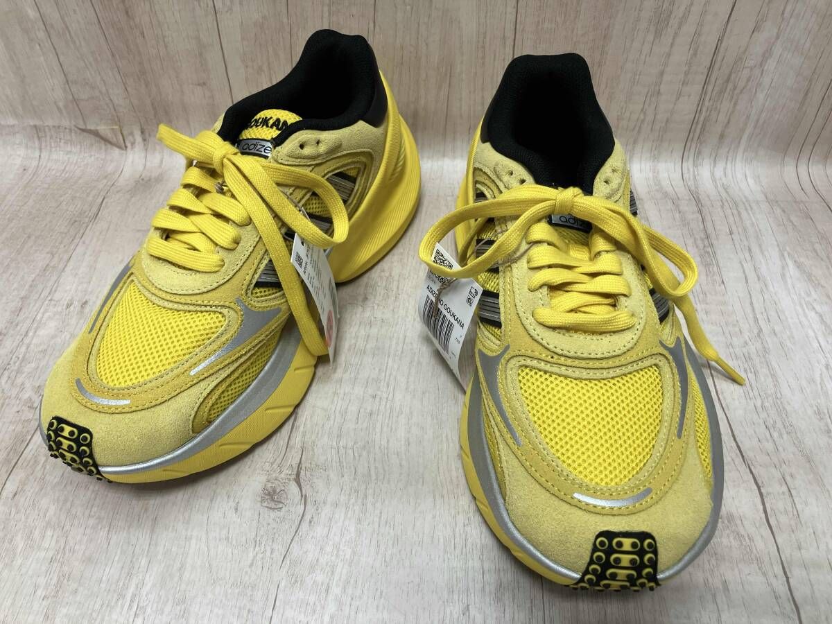 adidas アディゼロ ゴウカナ NSX30 アディダス 25.5cm JP7177 イエロー スポーツ ランニング シューズ 川崎港町