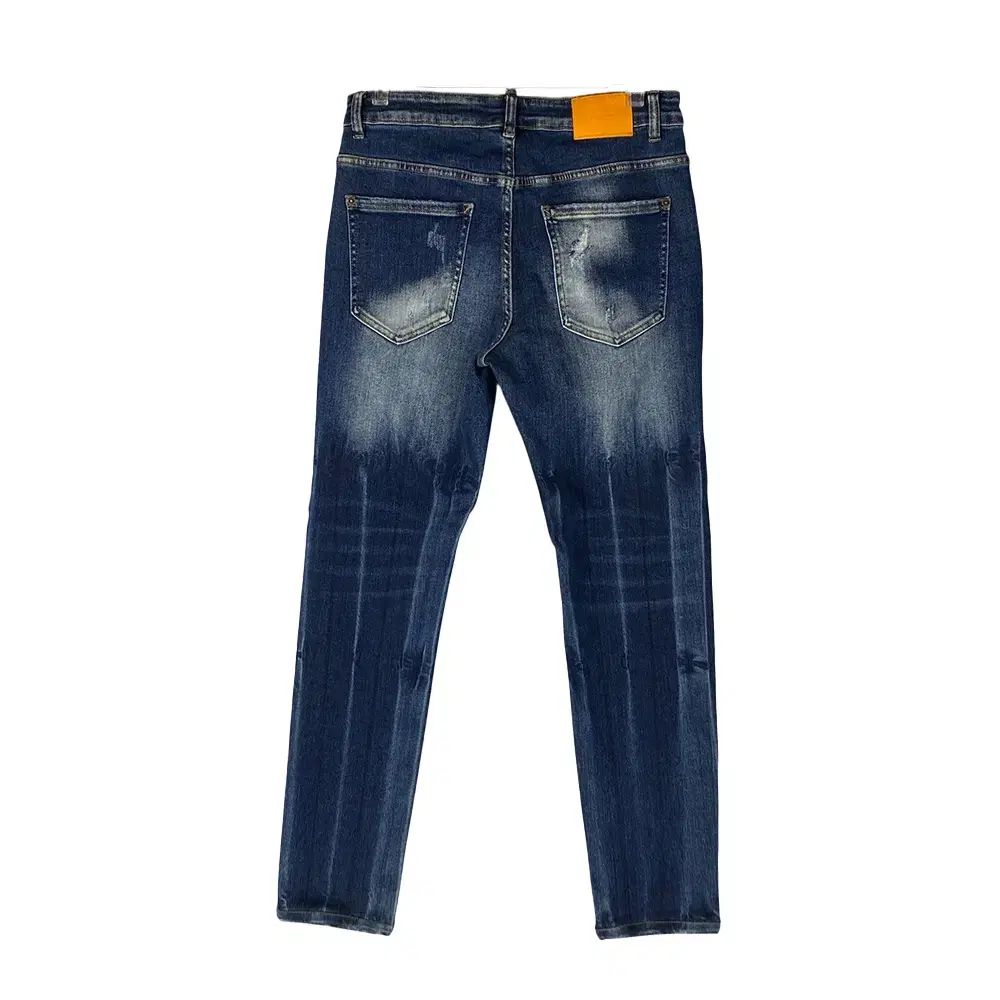 DSQUARED2 | ダメージ スリムジーンズ ブルー FARFETCH JP スリム 