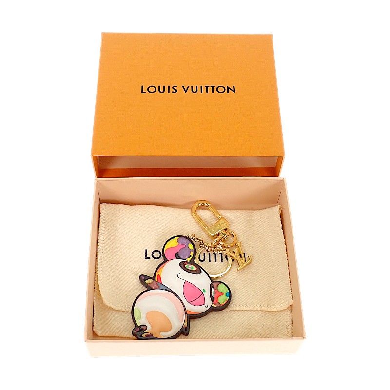 ルイヴィトン LOUIS VUITTON LV×TM キーホルダー スーパーフラット