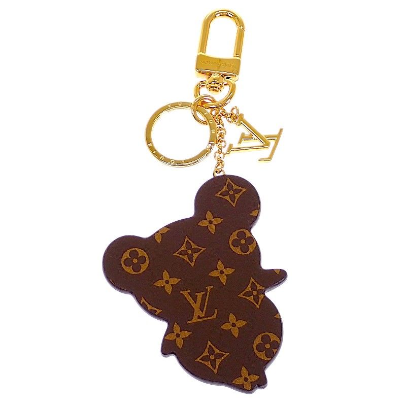ルイヴィトン LOUIS VUITTON LV×TM キーホルダー スーパーフラット