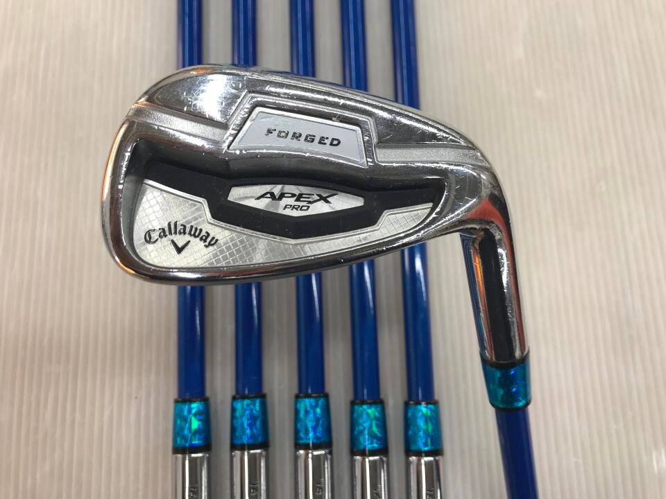 キャロウェイ　APEX PRO 2016　ツアーＡＤ　ＡＤ-75　Sフレックス　アイアンセット　中古　ゴルフドゥ！成田美郷台店【最短即日発送】