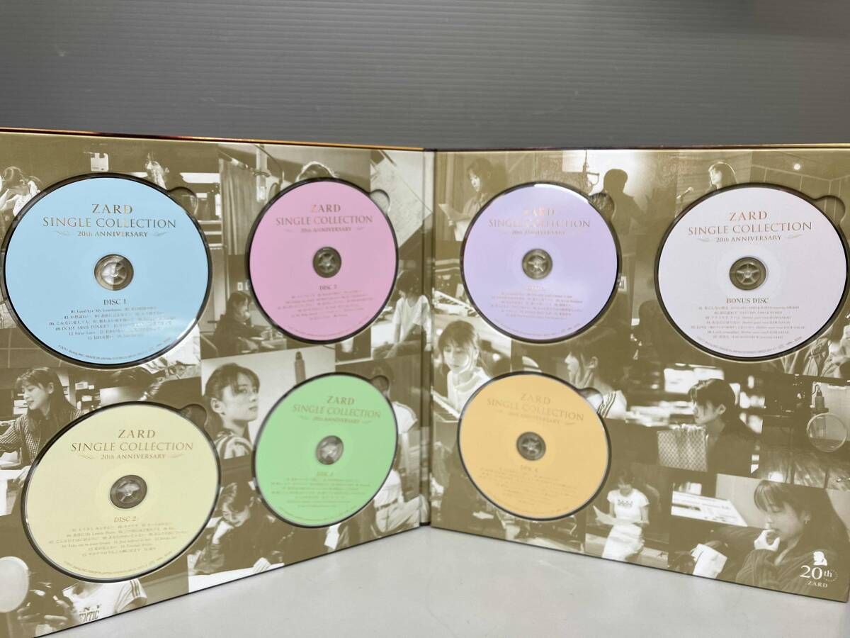 ZARD CD ZARD SINGLE COLLECTION~20th ANNIVERSARY~ 【公式通販】