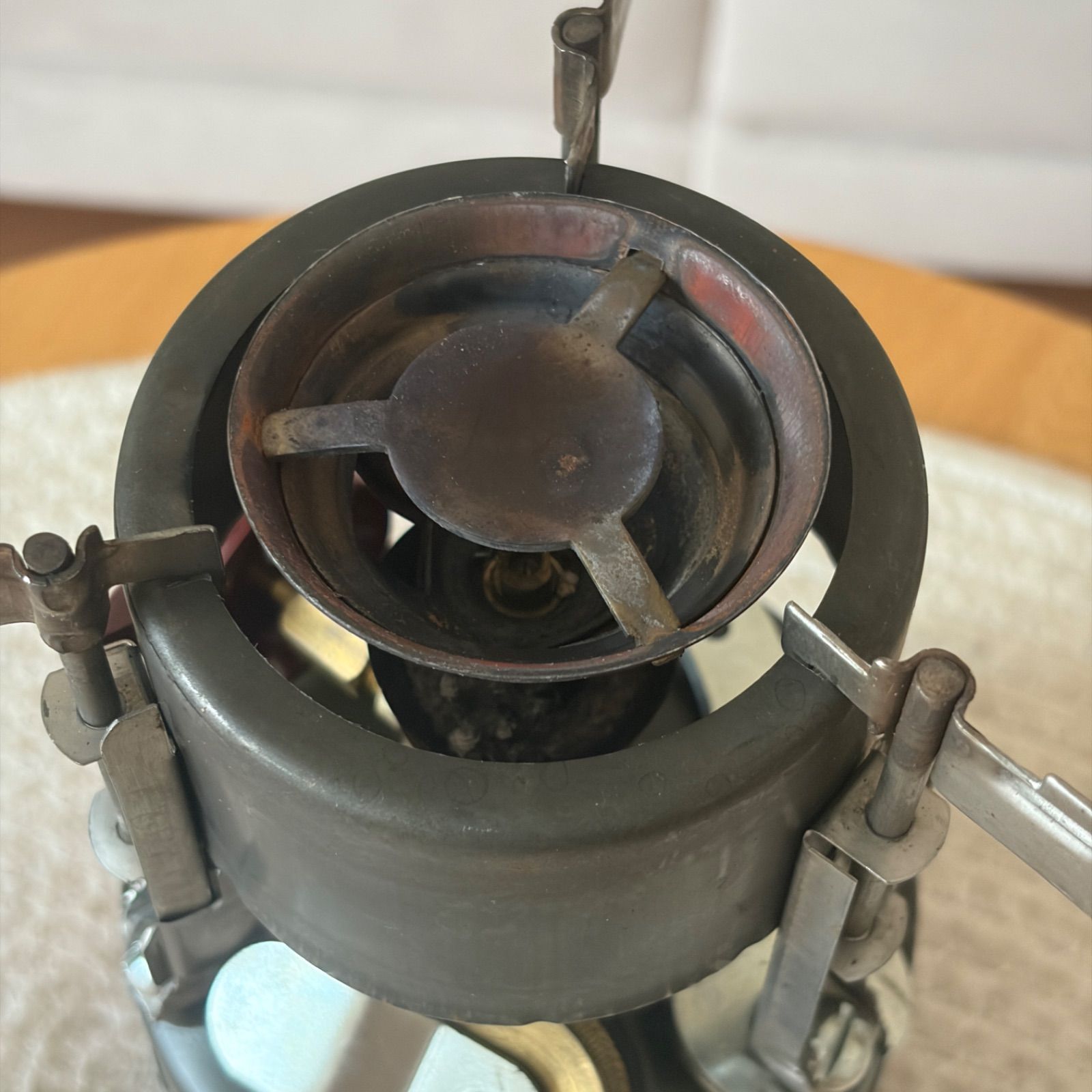 美品】SMP社製 米軍 GIストーブ M1950 アルミケース 1982年製 軍用