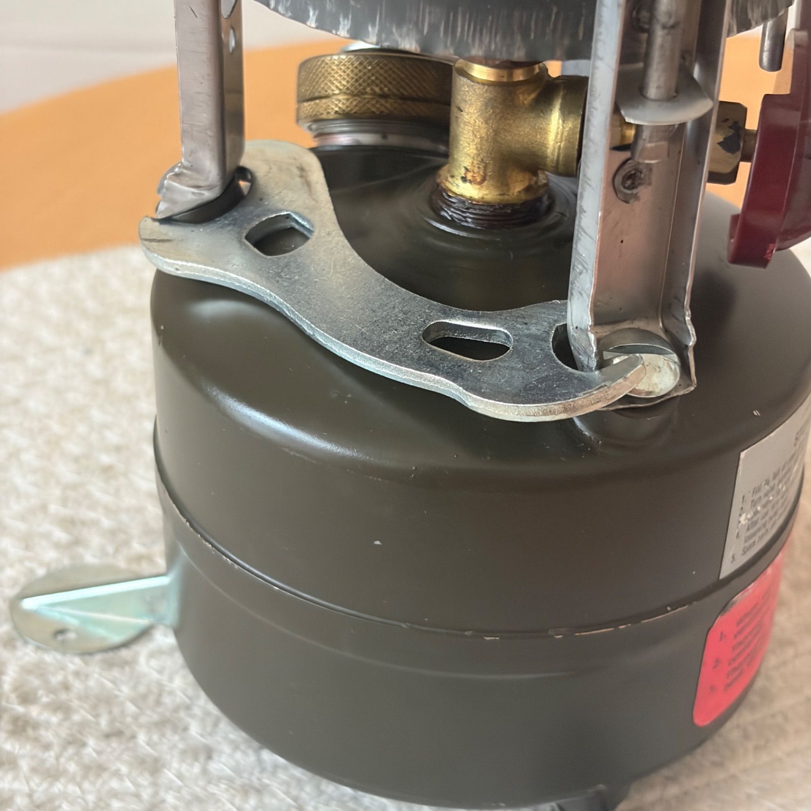 美品】SMP社製 米軍 GIストーブ M1950 アルミケース 1982年製 軍用