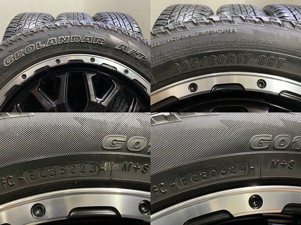 YK A/T G015 225/60R17】夏タイヤ【MUDBAHN XR-800M 17インチ 