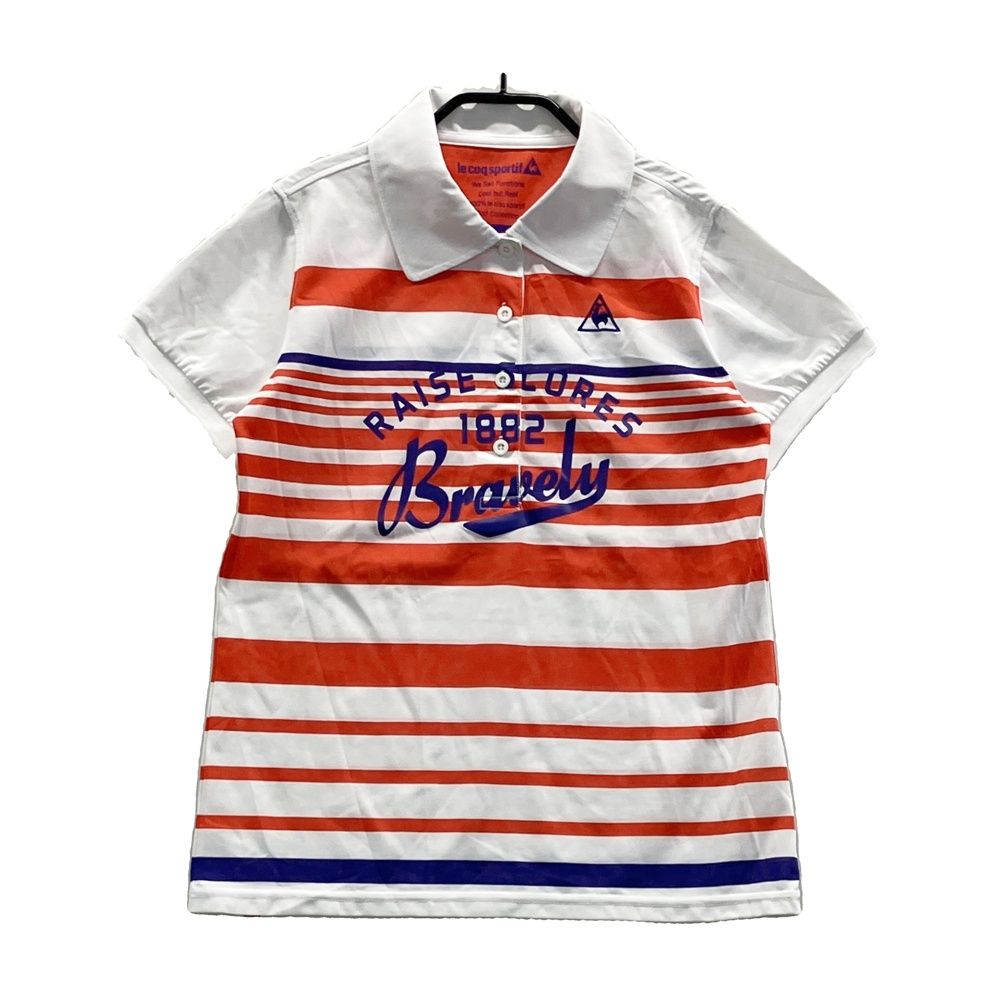 GOLF ルコックゴルフ LE COQ 半袖ポロシャツ coq サイズ：L sportif le