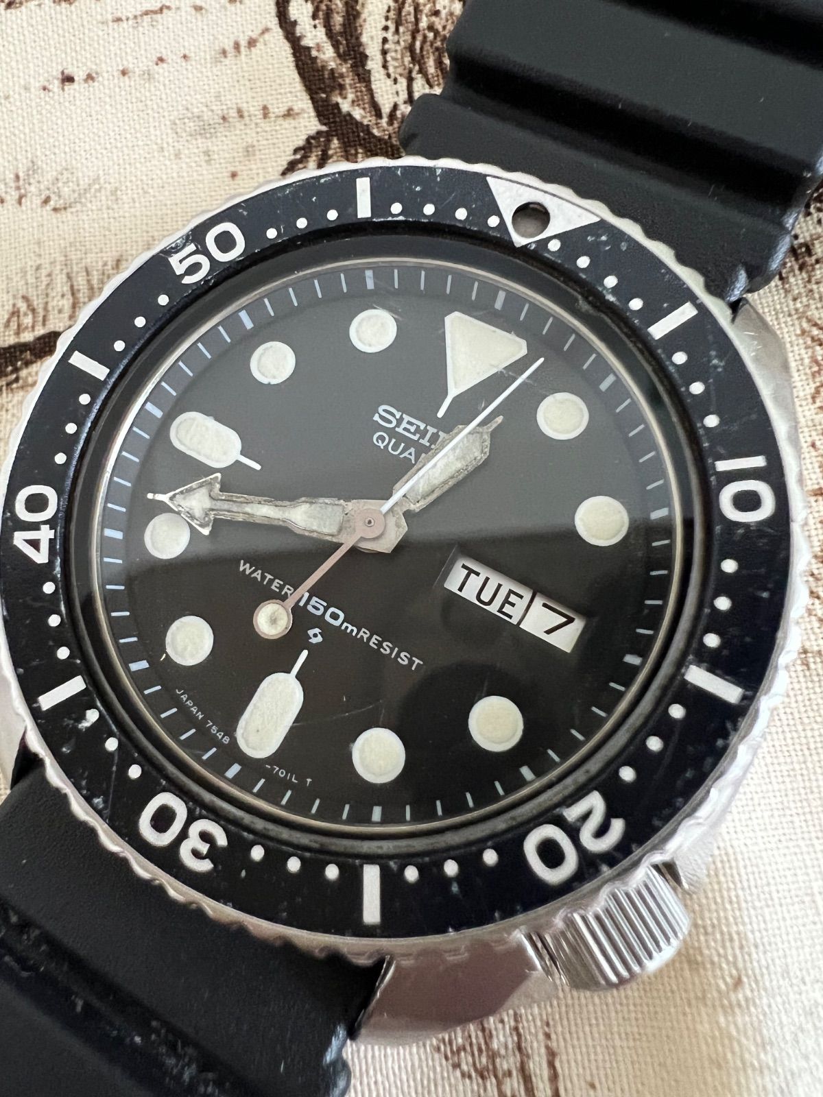 セイコー SEIKO☆ダイバー☆ヴィンテージ☆7548-7000☆メンズ☆稼働品