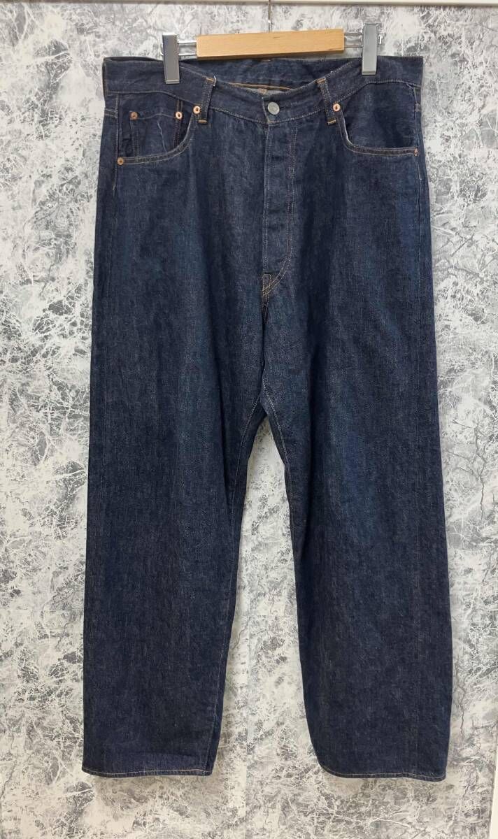 COMOLI / コモリ 21SS デニムパンツ ジーンズ インディゴ サイズ2 T01-03006 21SS ボタンフライ 5ポケット