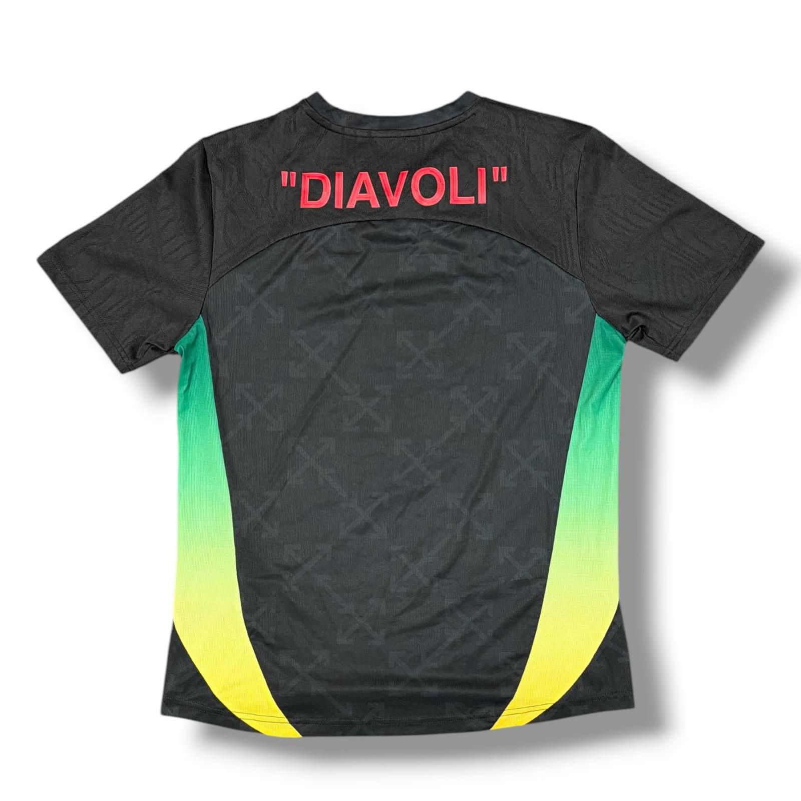 PUMA × OFF-WHITE ACミラン 4th プレマッチ ジャージー Tシャツ プーマ